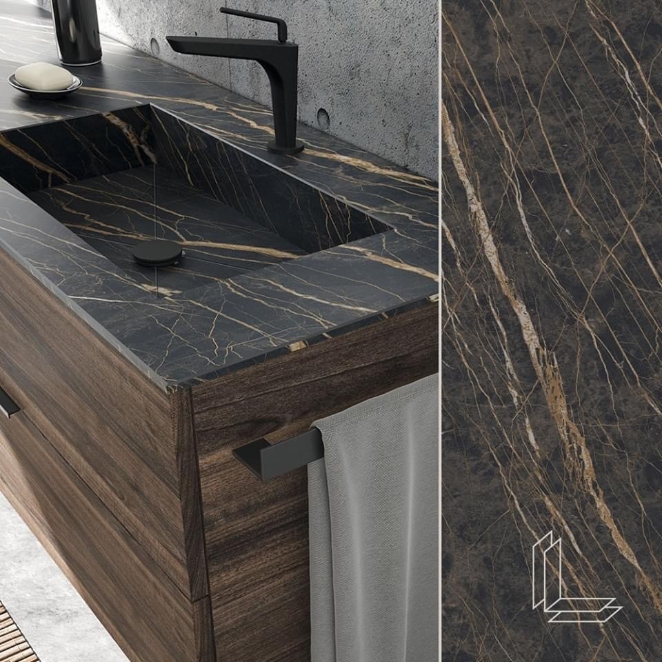 laminam sobre laminam noir desir