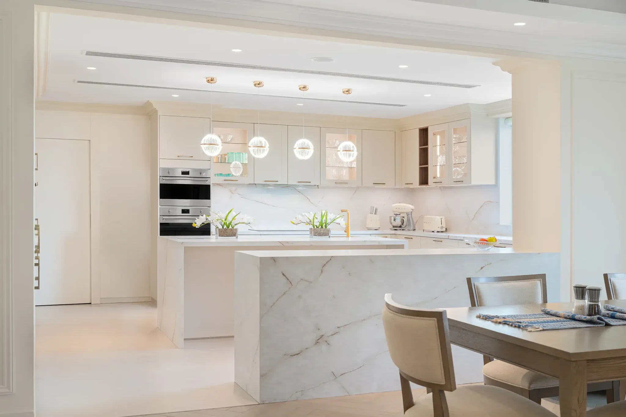 Cocina revestida con Ducal Gold